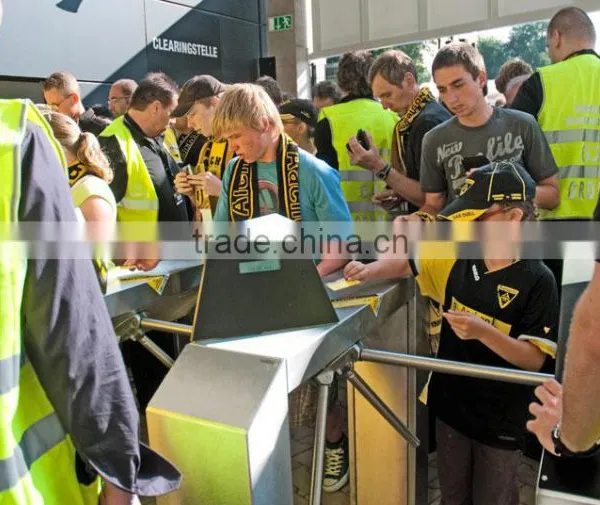 Automatic Tripod Turnstile Gate & RFID Security Gate for Factory Staff Time Attendance photo-3