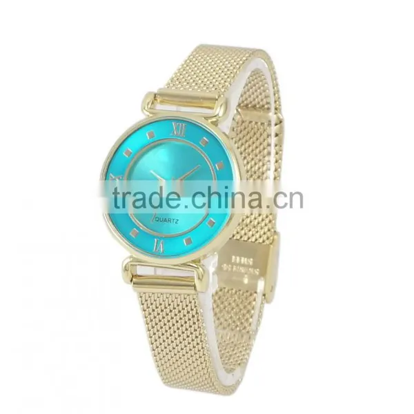 Hot Selling New Fashion Design Mesh Band Colorful Dial Female Watches Make Your Own Watch photo-4
