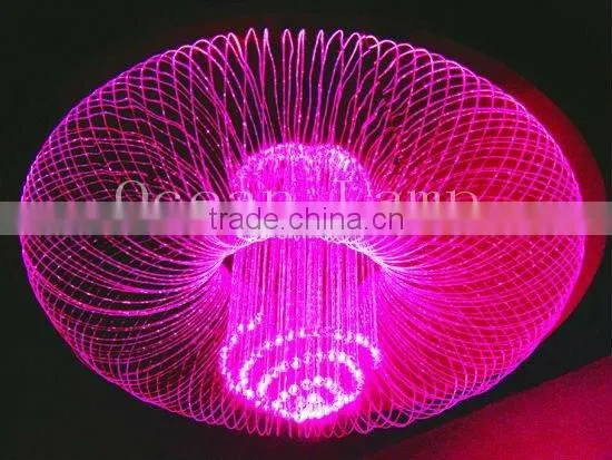 Decorative Lighting Optic Fiber Colorful Decorative Plastic Optical Light Fibers Sparkle Optic Fiber Om165 photo-3