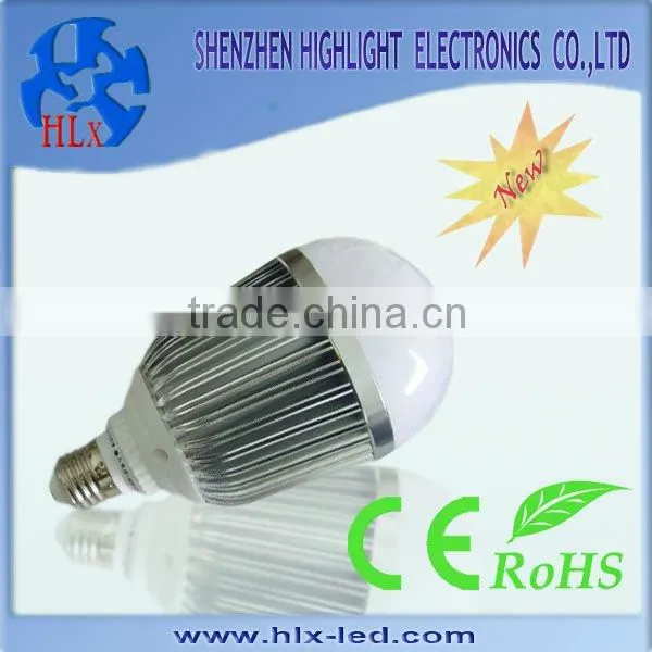 ultra bright 12W E27 E26 high power led bulb for commercial and home lighting