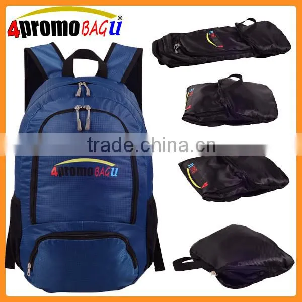 Foldable Nylon Waterproof Travel Backpack photo-5