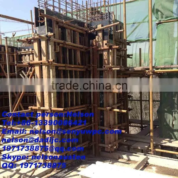 Waterproof Film Coated Building Materials Plywood For Concrete Formwork photo-4