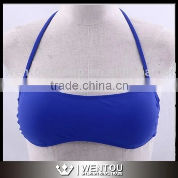 Monogrammed Solid Color Bandeau Tops photo-3