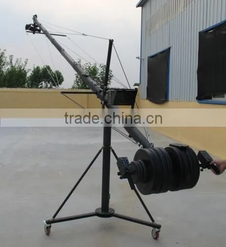 Professional Jimmy Jib Video Camera Octagonal Crane 12m(39ft) With Pan Tilt Motorized Head photo-6