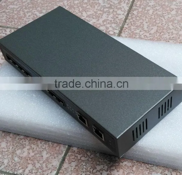 8 SFP Fiber Switch With 2 Port10/100/1000Mbps TX Uplink photo-2
