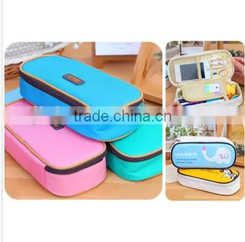 Hot Sell Fashion New Students Canvas Pencil Bag photo-2