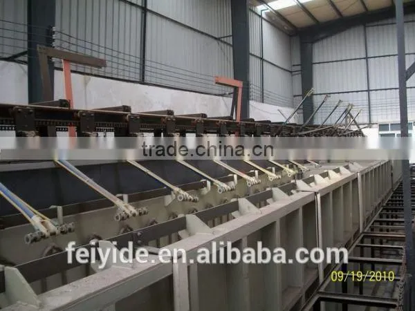 Feiyide Single-arm Type Rack Chrome Electroplating Production Line for Hardware Parts photo-2