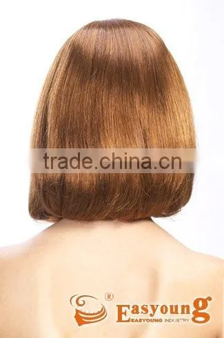 Gold Blonde Bobo Hair Wigs for Ladies.China Hair Wigs Suppliers photo-4