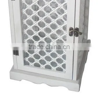 Good Looking Set of 2 Wooden Lanterns photo-6