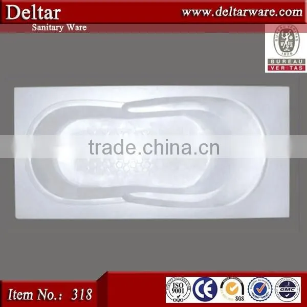 Bathtub Square Small, Solid Acrylic Bathtub Foshan, Custom Made Bathtub Fiberglass Drop in Bathtub Supplier photo-3