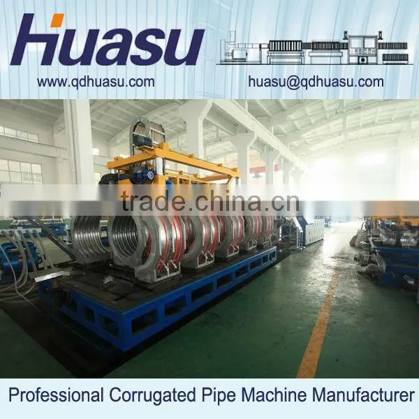 PVC Sewage Corrugated Pipe Making Machine photo-4