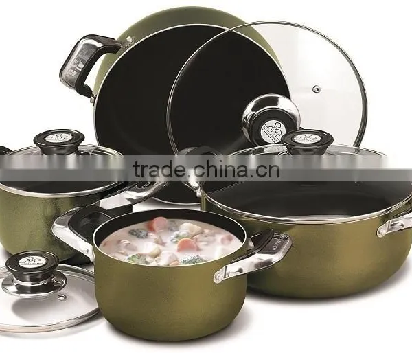 8pcs Aluminum Non-stick Cookware Sets photo-3
