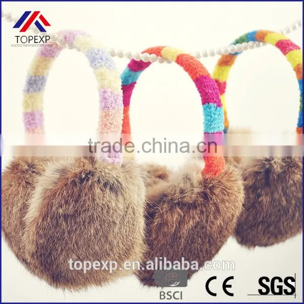 Fuzzy Earmuff Solid Color Warm Earmuff photo-6