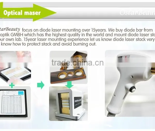 Portable 808 Diode Laser Hair Removal Skin Rejuvenation (OB-DH 02) photo-4