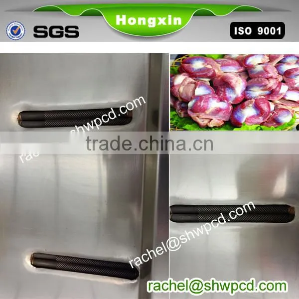 Double Chamber Gizzard Processing Machine Chicken Duck Poultry Gizzard Yellow Skin Peeling Machine photo-2