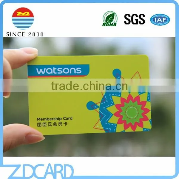 CMYK Printing Matte Plastic Pvc Card Manufaturer photo-2