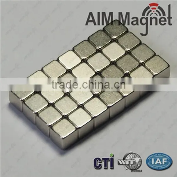 N52 3/8 " x 3/8 " x 3/8 " Block Neodymium Magnet photo-5