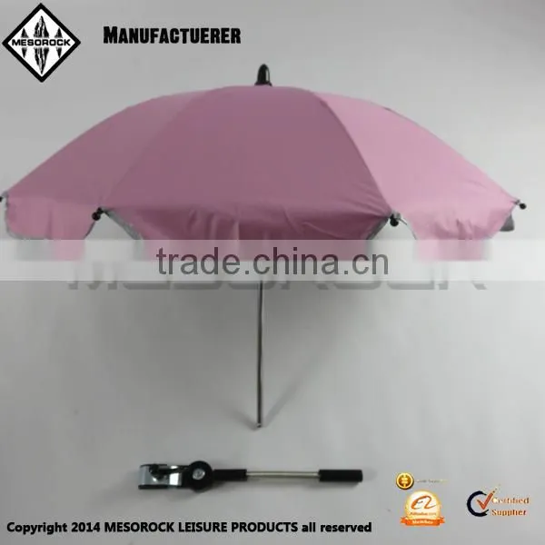 New UV Protection Colorful Bendable Umbrella Sunshade for Pram, Stroller photo-3