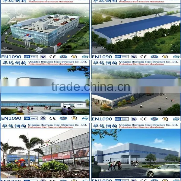 EN 1090 Certified Prefabricated Light Steel Frame Workshop photo-5