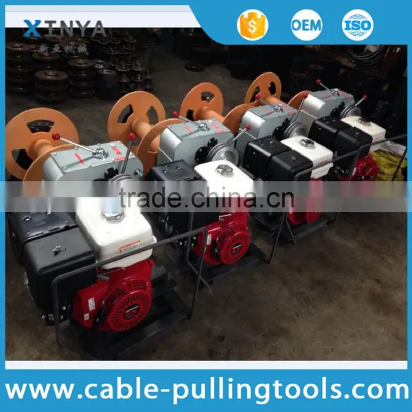 5 Ton HONDA Gasoline Engine Wire Rope Hoist Pulling Winch photo-4