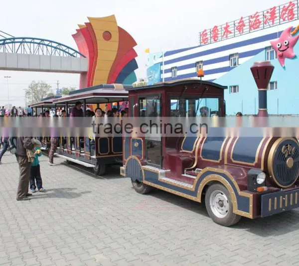 Diesel Power Amusement Park Trackless Train photo-6