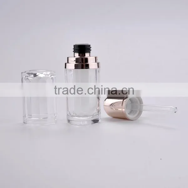 Made in China Hot Sale Arcylic Empty Bottle Essential Oil Dropper Bottles photo-6