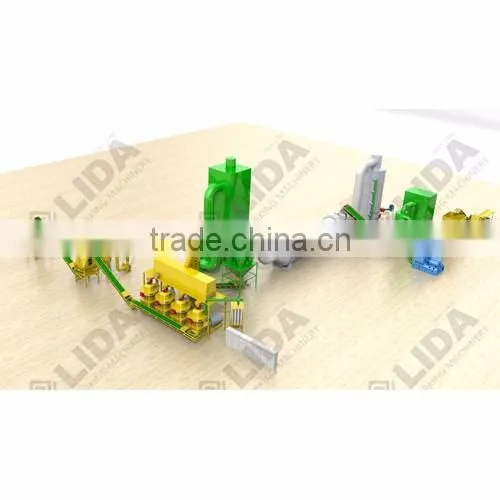 LIDA 2-3T/H Complete Pellets Machine Line Wood Pellet Production