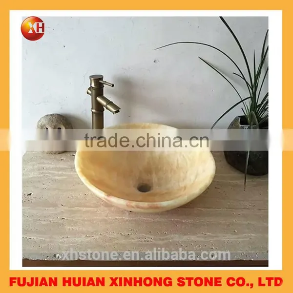 Snow White New Style Stone Wash Basin,Water Faucet and Basin photo-4