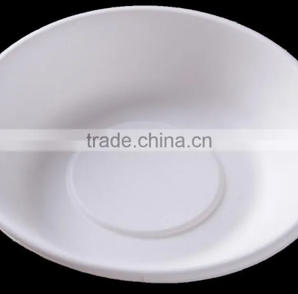 7inch Disposable Sugarcane Shallow Bowls 190x40 L006 photo-5