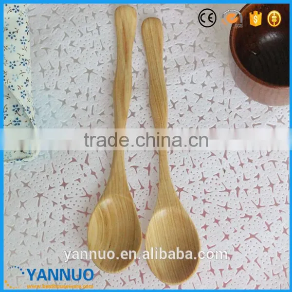 Natural Chinese Fir Material, Mini Wooden Spoon For Ice Cream Honey Wood Spoon