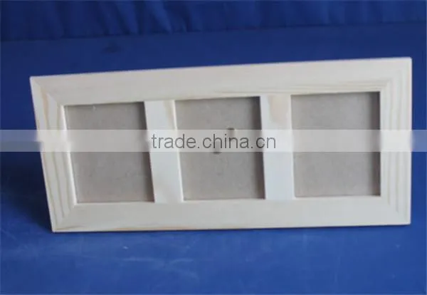 High Quality Unfinished Custom Pine Wooden Collage Photo Frames photo-6