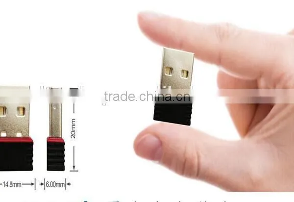 Factory Direct Cheap Price USB Mini Wireless 150M LAN Adapter USB 2.0 Wireless 802.11N Driver photo-2