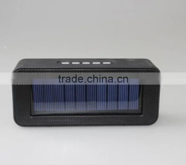 Factory Direct Sale New Arrival Outdoor Portable Solar Bluetooth Speaker Wireless Colorful Solar Speaker Support TF Card photo-2