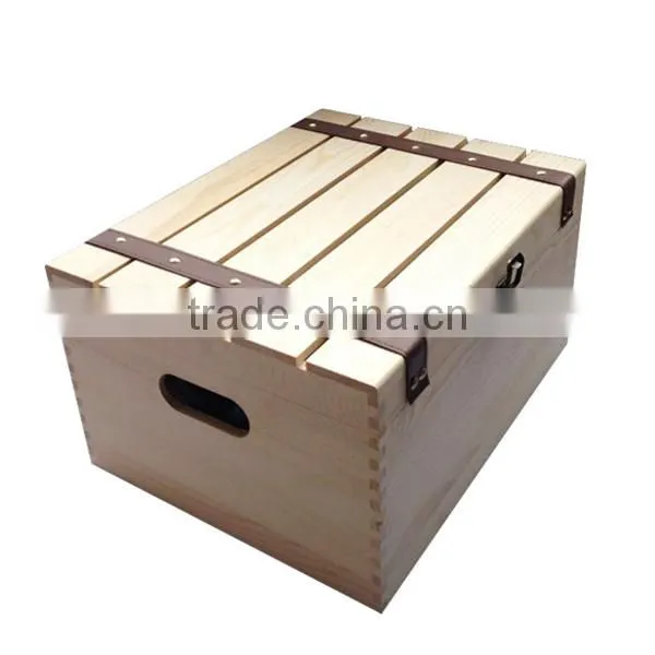 100% High-Quality Pine Wood Red Wine Square Box, Bottle Storage Packaging Box photo-6
