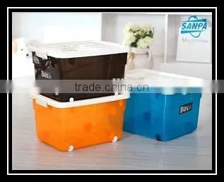 Wholesale Household Cheap PP New Storage Box With Wheels photo-2
