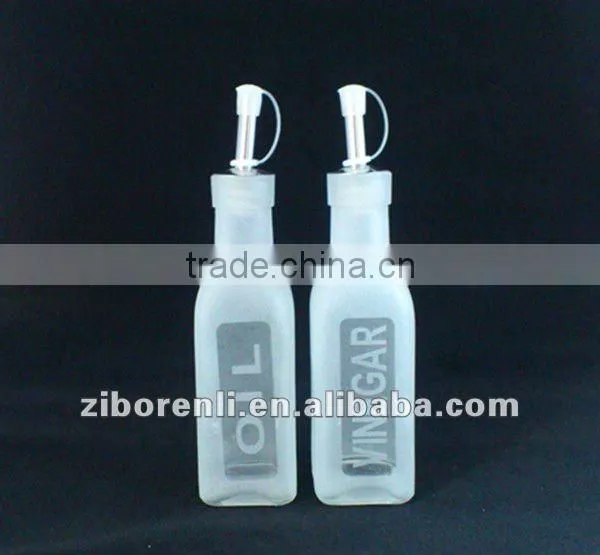 Salt Pepper Oil and Vinegar Set With Rack photo-5