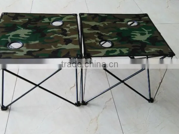 Camouflage Camping Small Foldable Dinning Table and 4 Chairs photo-2