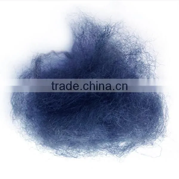 1.5D Recycled Polyester Staple Fiber 38mm Length in Colored for Carpet photo-2