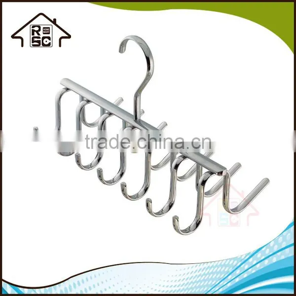 NBRSC Chrome 14 Hook Belt Tie Scarf Closet Organizer Holder Hanger Rack photo-3