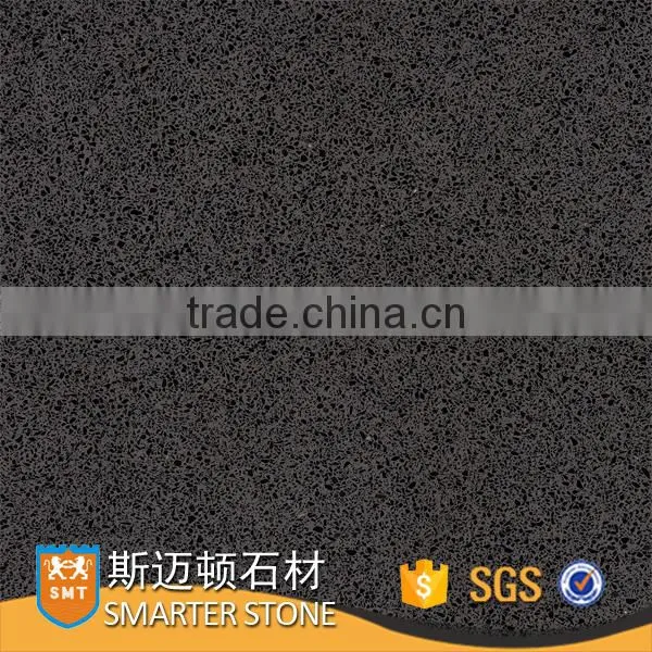 Black Emperador Artificial Stone Magic Black Stone Big Slab 1.8cm Thickness photo-2