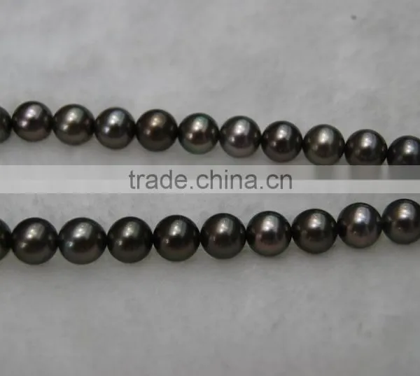 Wholesale 14-15mm Black Tahitian Pearl Strand photo-2