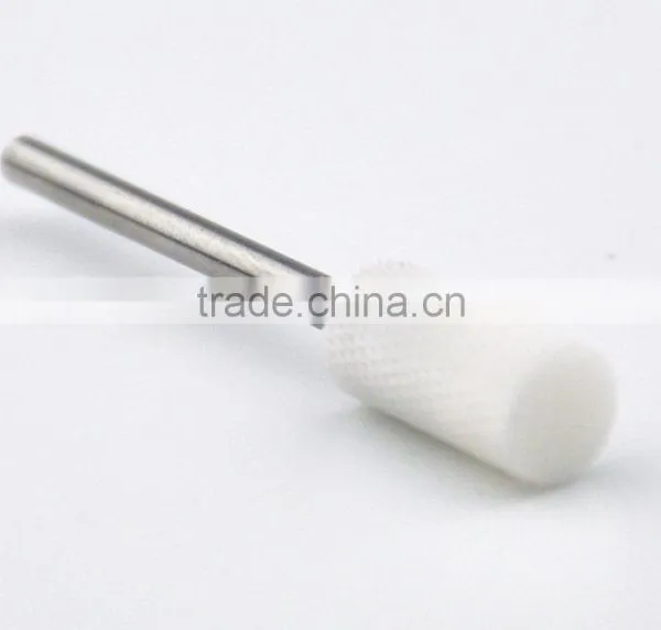 Nail Drill Bit Milling Cutter White Ceramic Nail Drill Bit For Electric Drill Manicure Machine Accessories Tools photo-3
