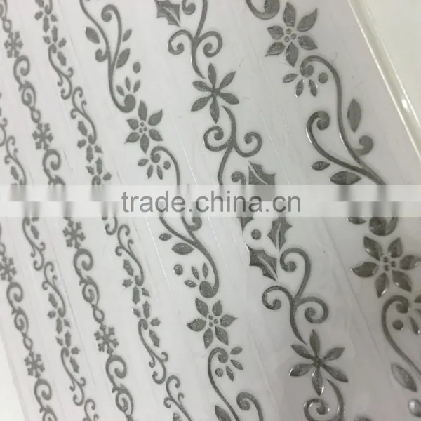 Epoxy Ribbon Sticker, Classical Epoxy Ribbon Sticker, Grace Foil Sticker photo-5