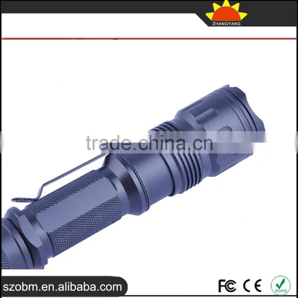 Wholesale OEM T6 LED 980Lm Portable Strong Light Tactical LED Flashlight Torch photo-2