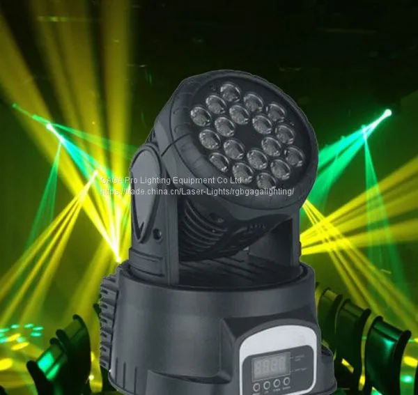 LED 18X3w RGB Moving Head Light (GA-LM01803) photo-2