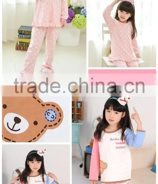 Children Cotton Warm Sleepwear Family Pajamas photo-3
