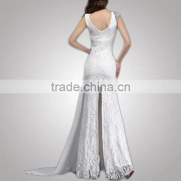 Beautiful Ladies Elegant Design Breathable Buying Wedding Dress From China Factory Provide photo-4