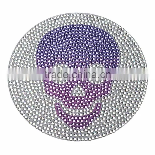 Rose Pink Lips Rhinestone Crystal Sticker/Custom Gems Stickers For Mobile Decoration photo-2