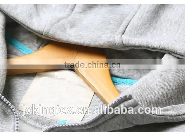 Jiangxi Kingtex CVC 60/40 Fleece Different Colors Back and Front Prints Kangaroo Pocket Unisex Hoodies Manufacturer In China photo-4