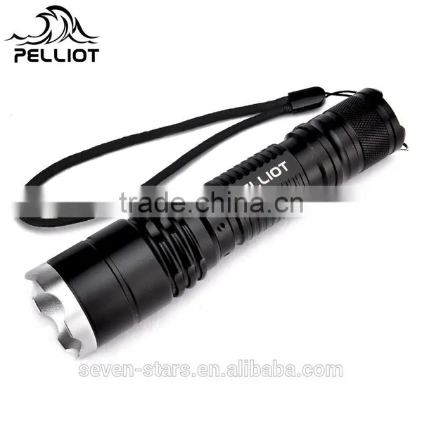 Zoomable Multifunctional Long Lasting Time Tactical Flashlight With Five Stalls photo-4